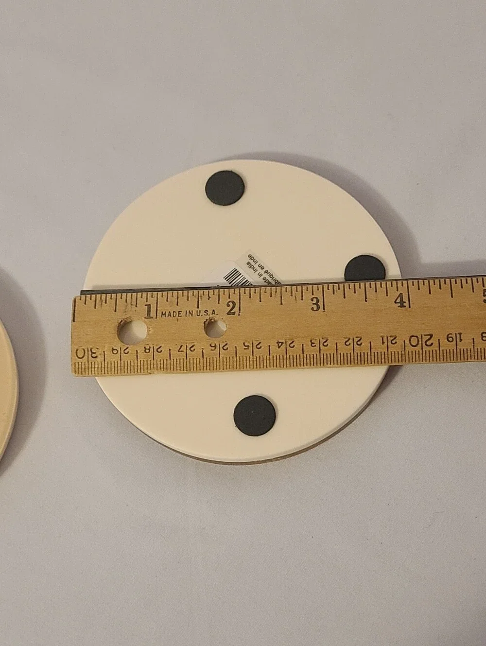 Anthropologie Coaster Set Light Color Set Of 2